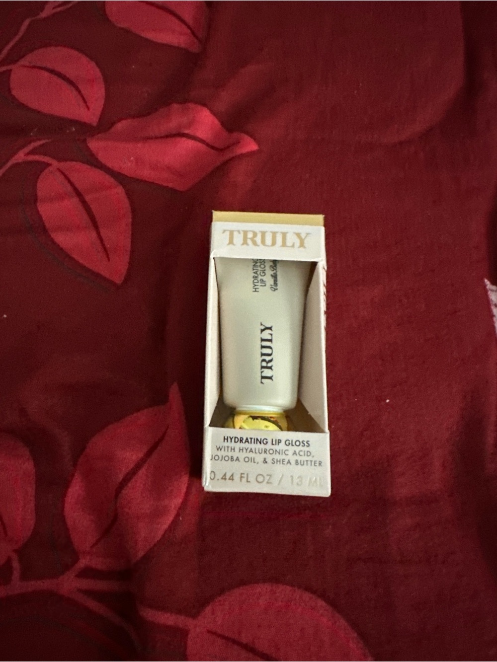 TRULY Hydrating Lip Gloss - Gold & White Packaging